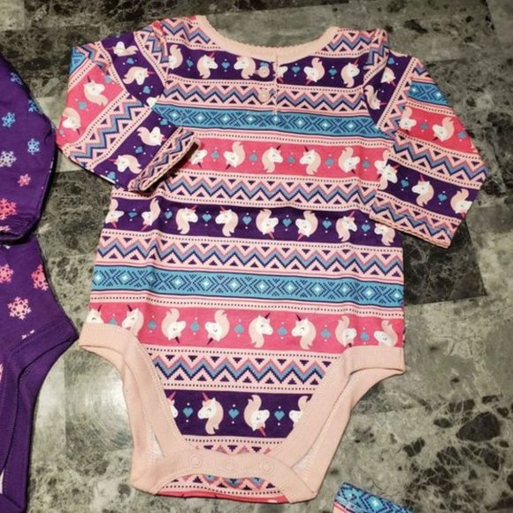 6/9m Girls 4piece Set 4 - Picture 5 of 7